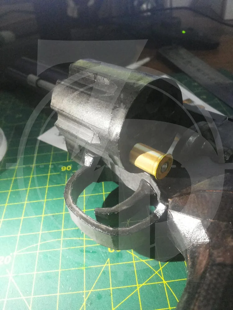 1:1 Revolver Python Gun 3D Paper Model DIY Papercraft Toy