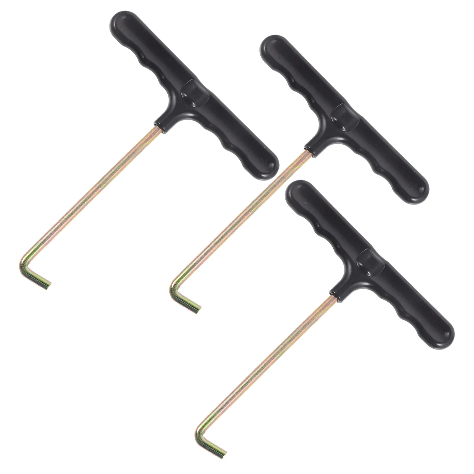 

3Pcs Portable Shoelace Tightener T-Shaped Shoe Lace Puller Tool Quick Secure Lace Fastening for Roller Skates Hockey Skates