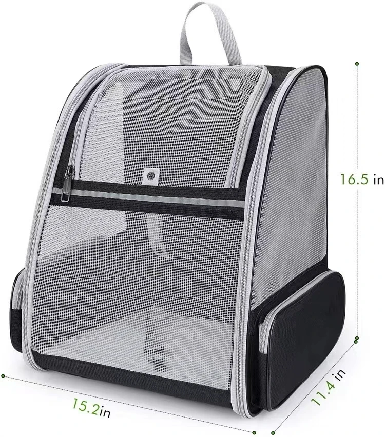 Pet Cat Backpacks Breathable Outdoor Cat Carrier Shoulder Bag for Small Dogs Cats Portable Travel Folding Backpack Pet Supplies