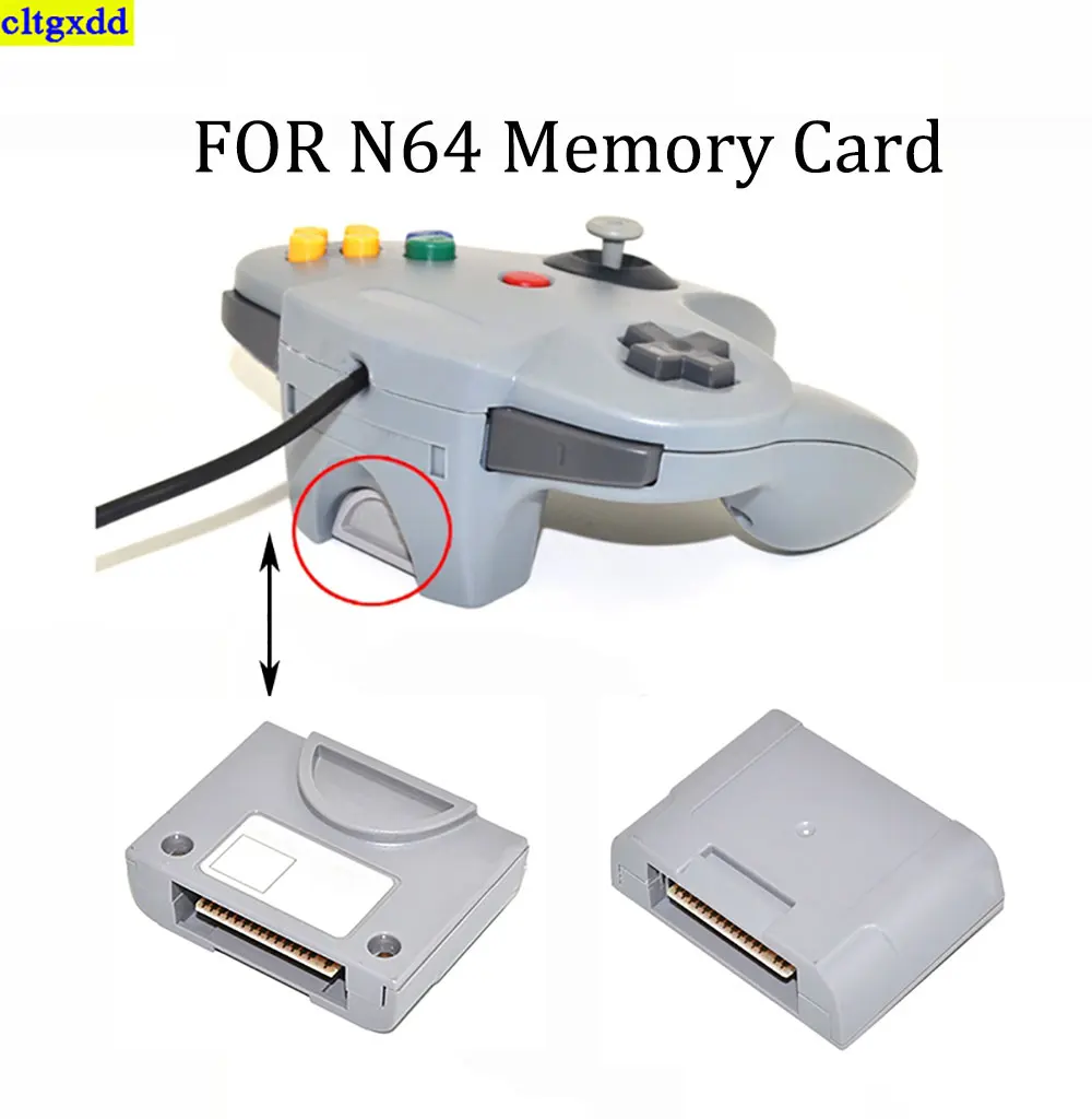 

cltgxdd 1piece FOR N64 Controller Package Expansion Memory Card 128M Large Capacity Game Console Storage Memory Card