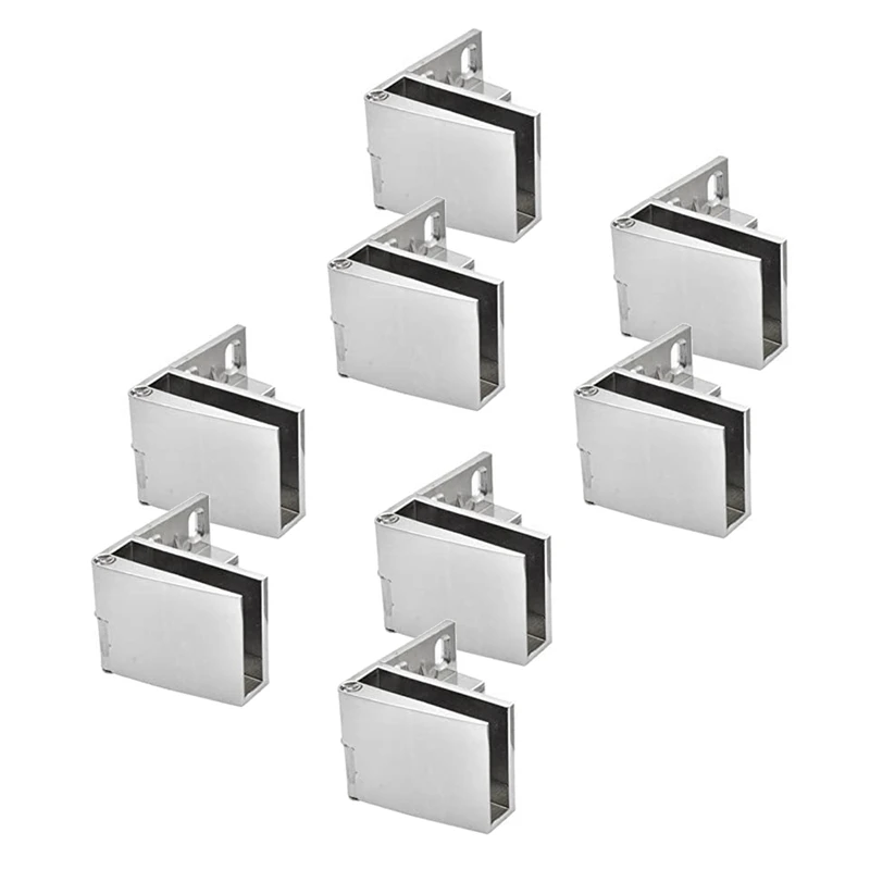 

8 Pack Glass Door Hinges Glass Cabinet Door Hinge Glass Wine Cabinet Hinge Glass Display Hinge