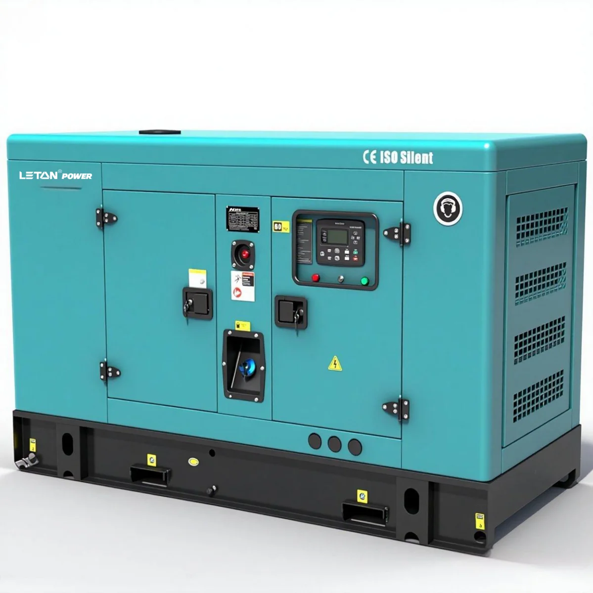 Generador diésel silencioso abierto inteligente, generador portátil de energía de 20kw y 25kw, conjunto de generadores de 20kva y 25kva