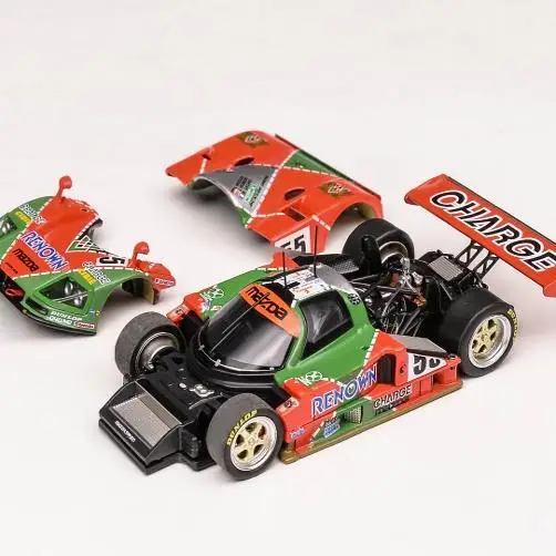 MOTORHELIX MH 1:64 787B 55 Champion Alloy Car Model - AliExpress