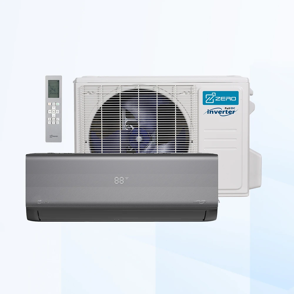 

9000-36000 бит ZERO Поставщик известных брендов ETL UL AHRI R410A R454B Мини-сплит-кондиционер Охлаждение Отопление T1 для дома