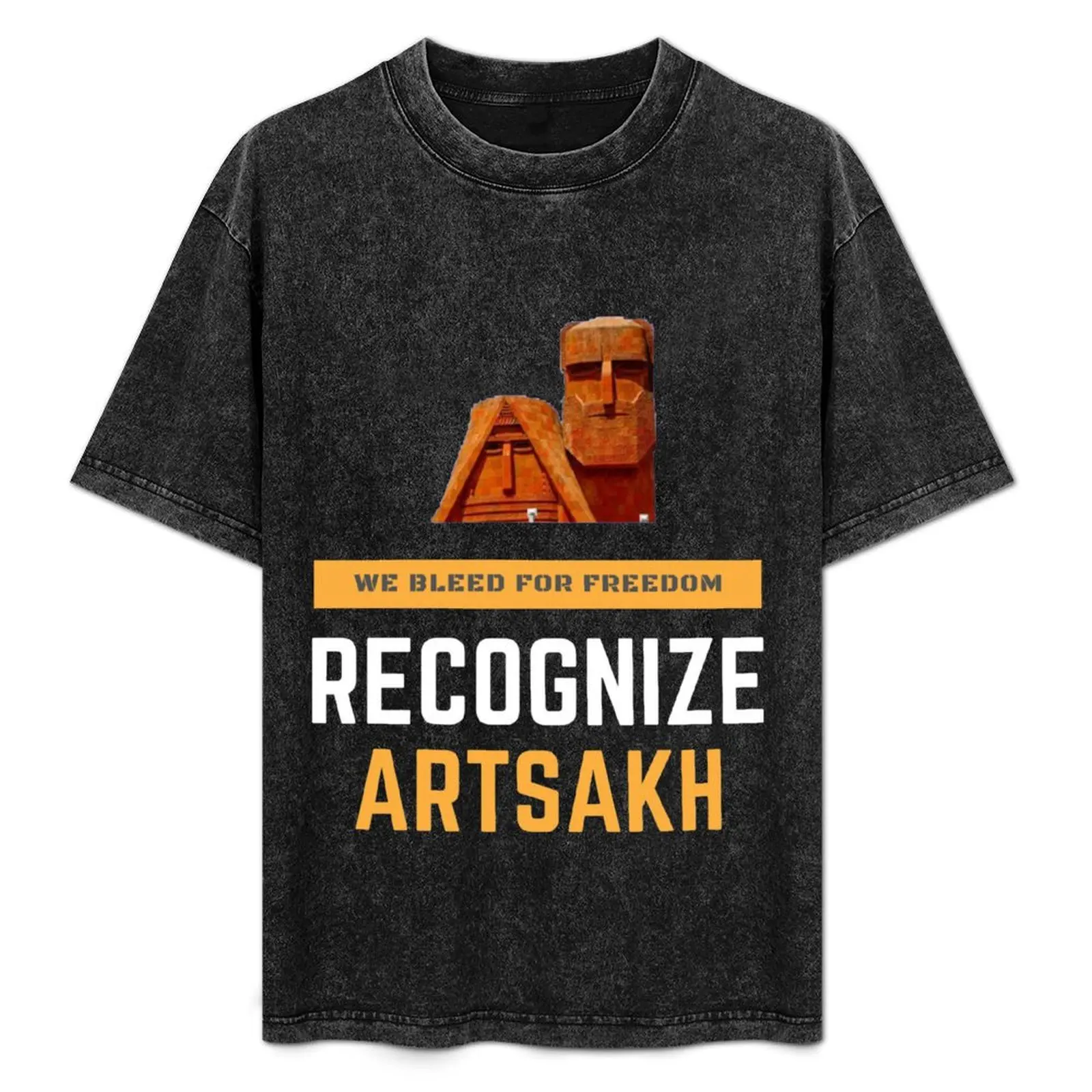 

Recognize Artsakh T-Shirt Large Size Basic Casual T-Shirt