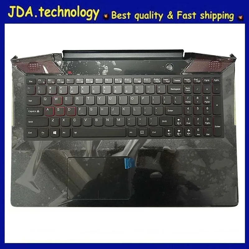 MEIARROW           New/Orig For Lenovo ideapad Y700-15 Y700-15isk Y700-15ISK Palmrest US keyboard Upper Cover Touchpad Backlight