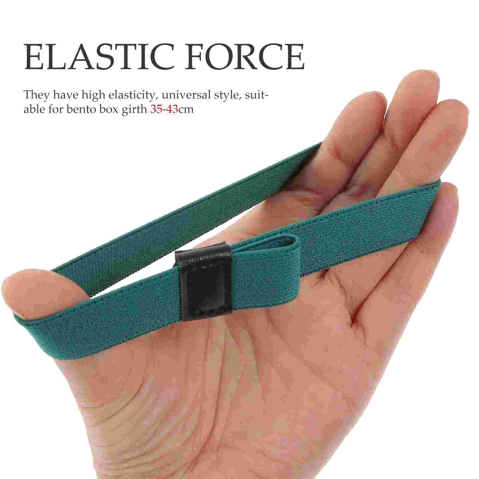 6 Pcs Strap Lunch Retainers Colorful Straps Practical Accessories Fixing Adjustable Polyester Reusable Securing