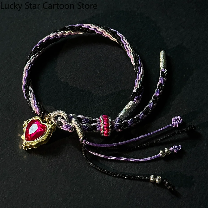 Juego de moda Genshin Impact Durin Cosplay pulseras de cuerda de mano hechas a mano accesorios de cadena de mano accesorios de Anime regalo de Halloween