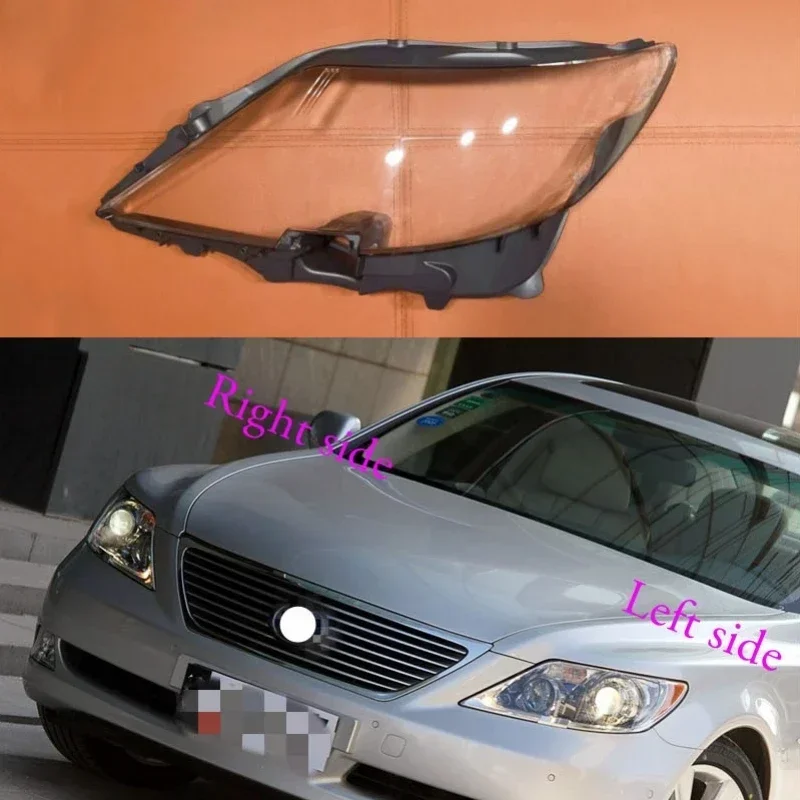 For Lexus LS460 2006 2007 2008 2009 Car Headlight Shell Headlamp Lens Cover Replace Lamp Shade Headlamp Glass