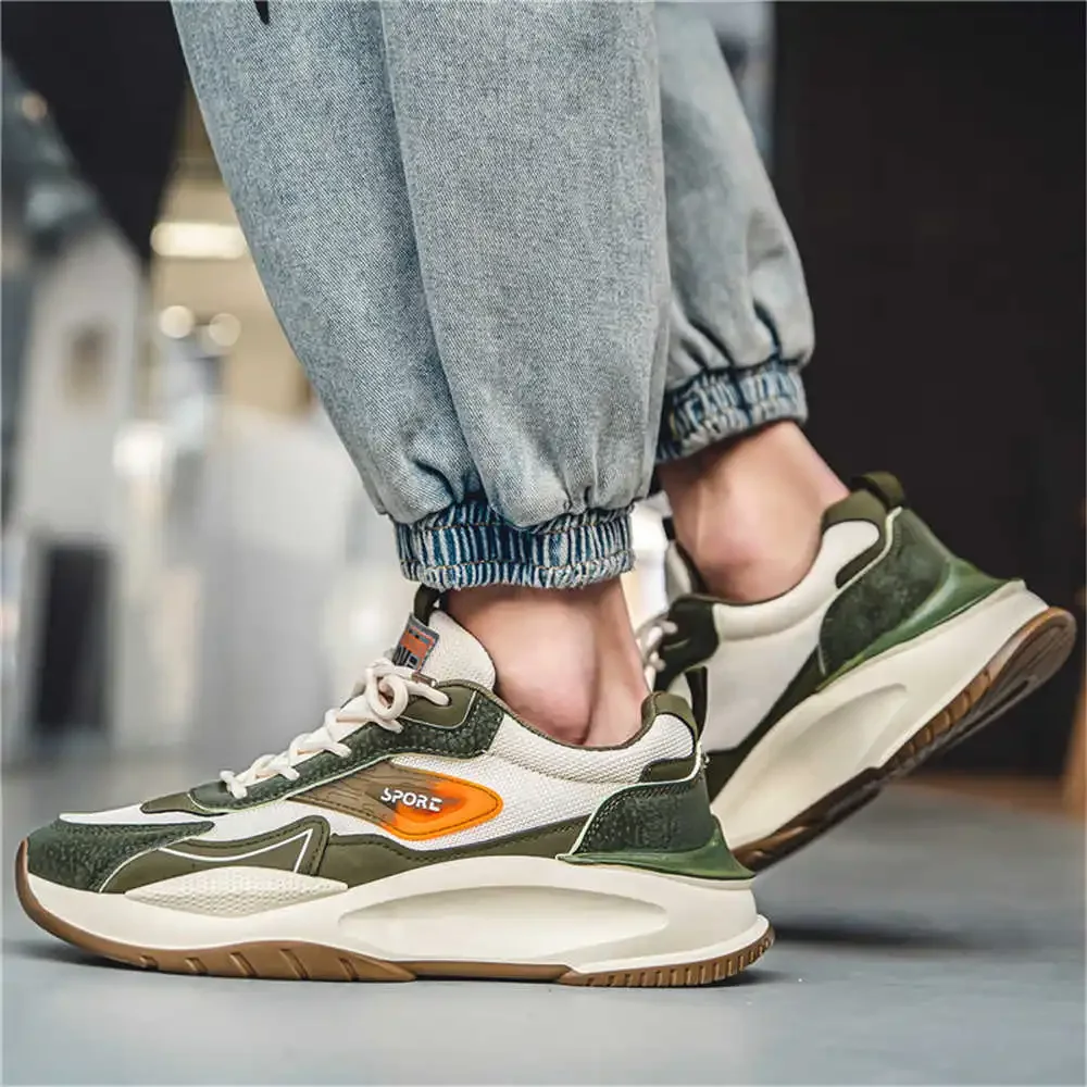 Round Tip Autumn-spring Light Green Shoes Casual Sports And Entertainment Sneakers Men 44 Universal Brands Everything