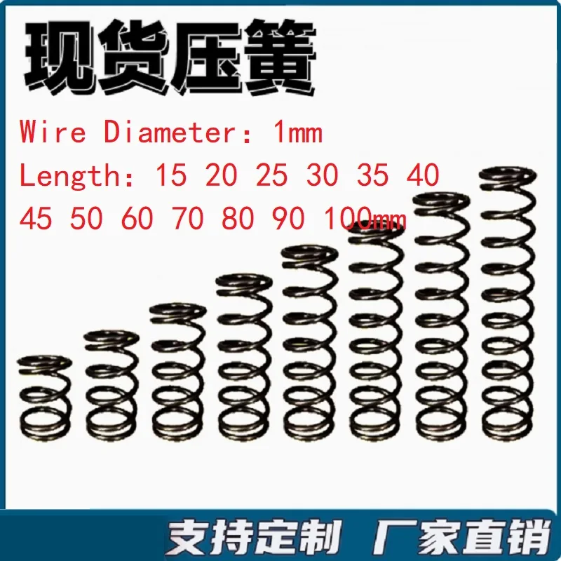 Micro Small Druckfeder-Druckfedern