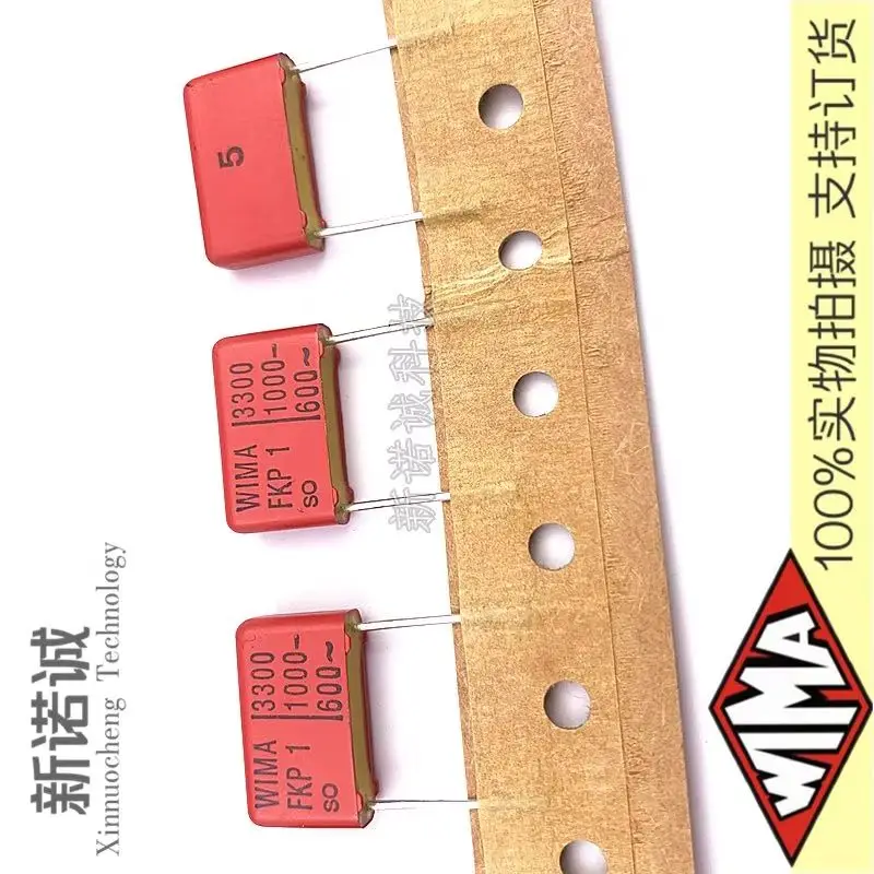 

5PCS/10PCS/20PCS/Lot WIMA FKP1 0.0033UF 1000V 1000v3300PF 5% foil film capacitor 3300PF 3n3J1000 332 Foot distance 15MM