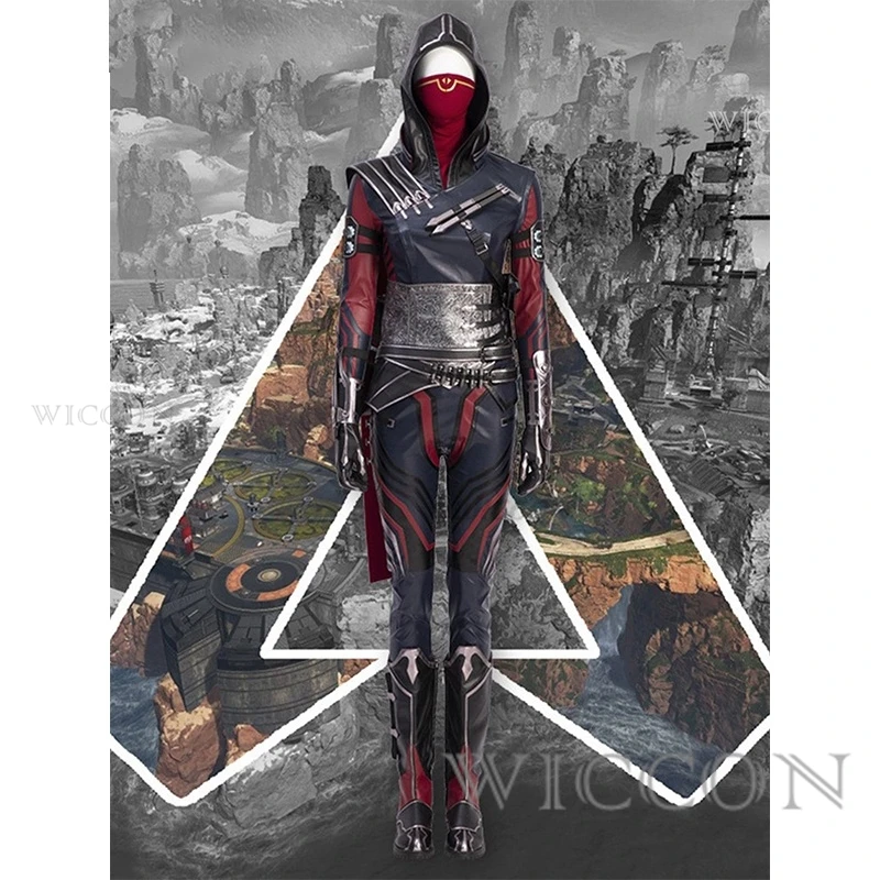 

game Apex Legends Wraith Cosplay Costume Halloween Zentai Bodysuit Jumpsuit Suit Women Evil Spirit Skin Cosplay wraith sui cos