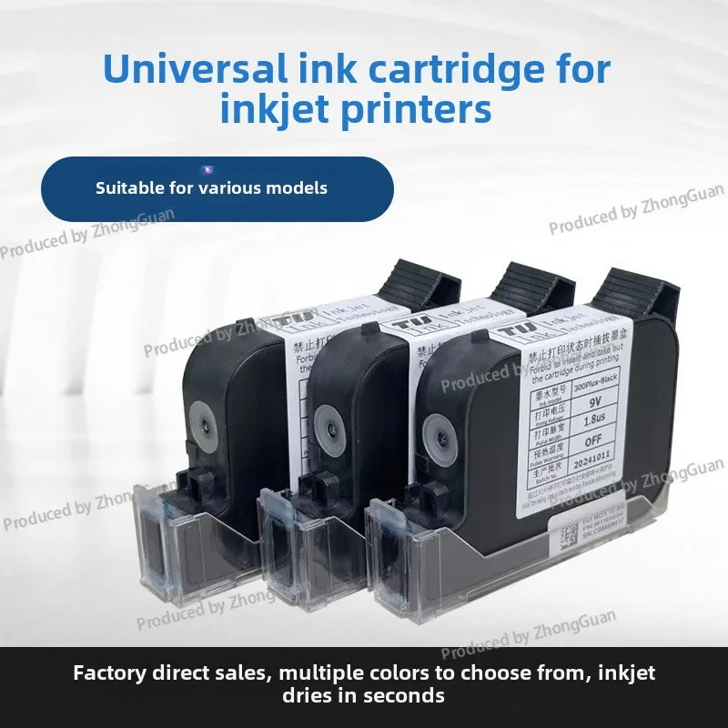 Handheld Inkjet Printer Solvent Quick Drying Online Inkjet Printer Water-based Ink Cartridge Printer Special Ink Cartridge