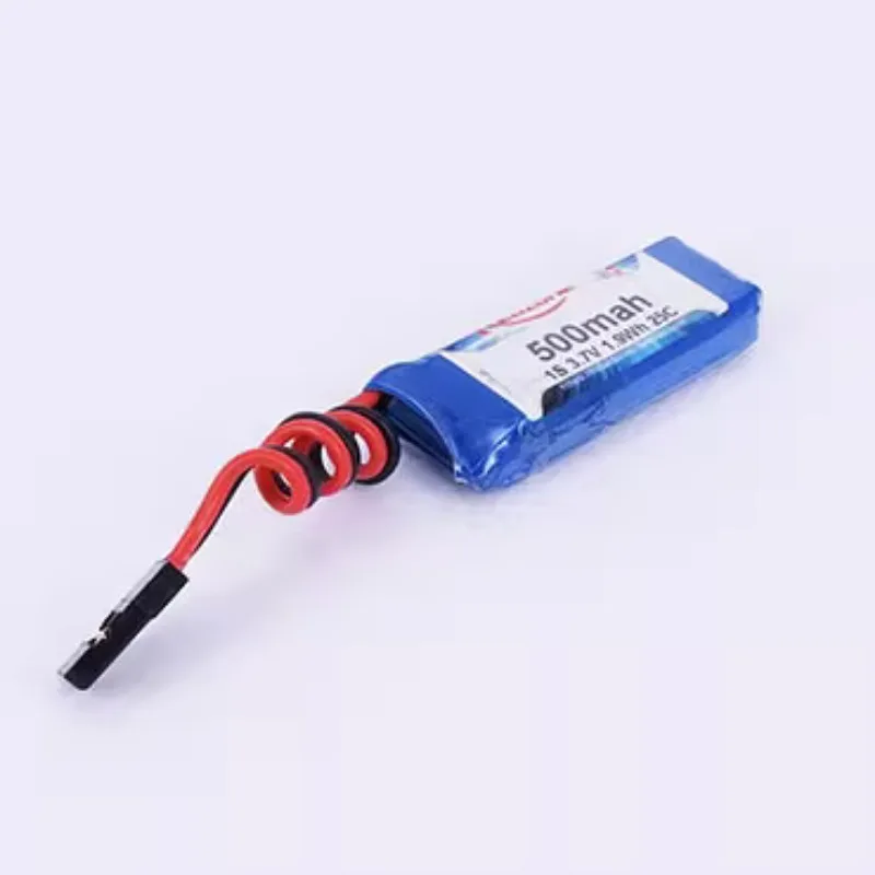 Model Plane Lithium Battery 1S 25C 500/600mAh 3.7V DLG with JR Head