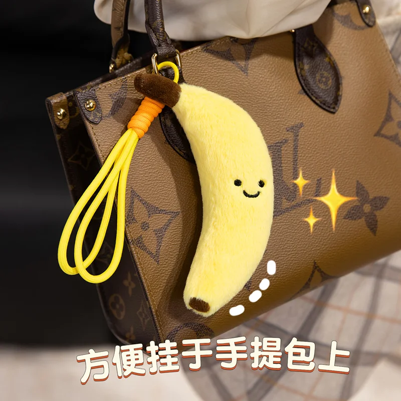 

Ecological Vegetable and Fruit Pendant Plush Apple Pumpkin Doll Lemon Banana Pear Toy Persimmon Tomato Kawaii Soft Gift For Kids