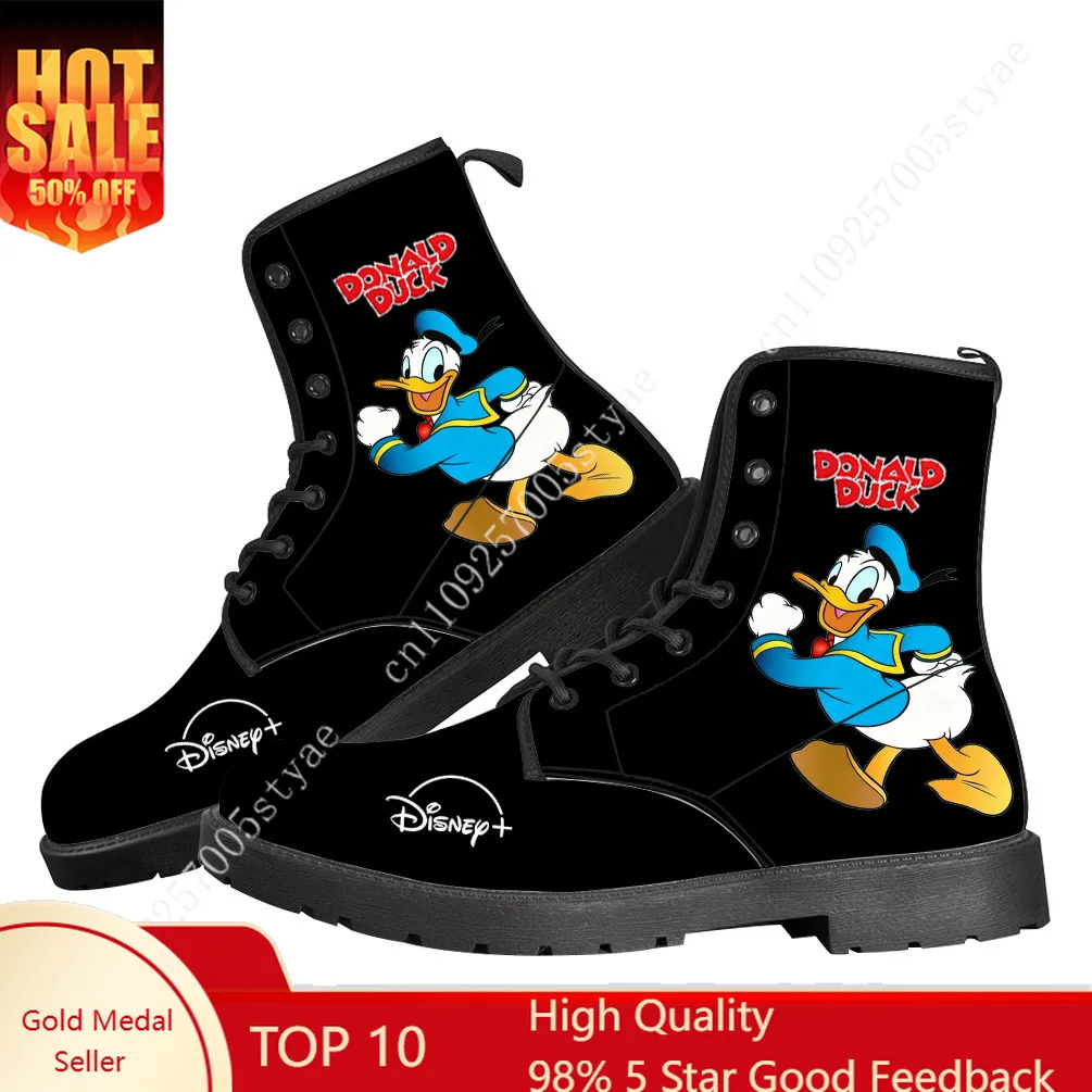 

Disney Donald Duck Casual Boots Mens Womens Customize Made Boots High-quality lightweight Boots