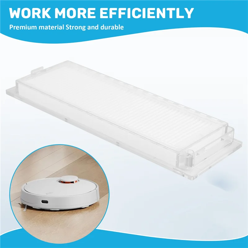 A20M For Xiaomi Mijia Robot Vacuum Mop 3C B106CN Replacement Spare Parts Main Brush Side Brush Hepa Filter Mop Cloths Rag