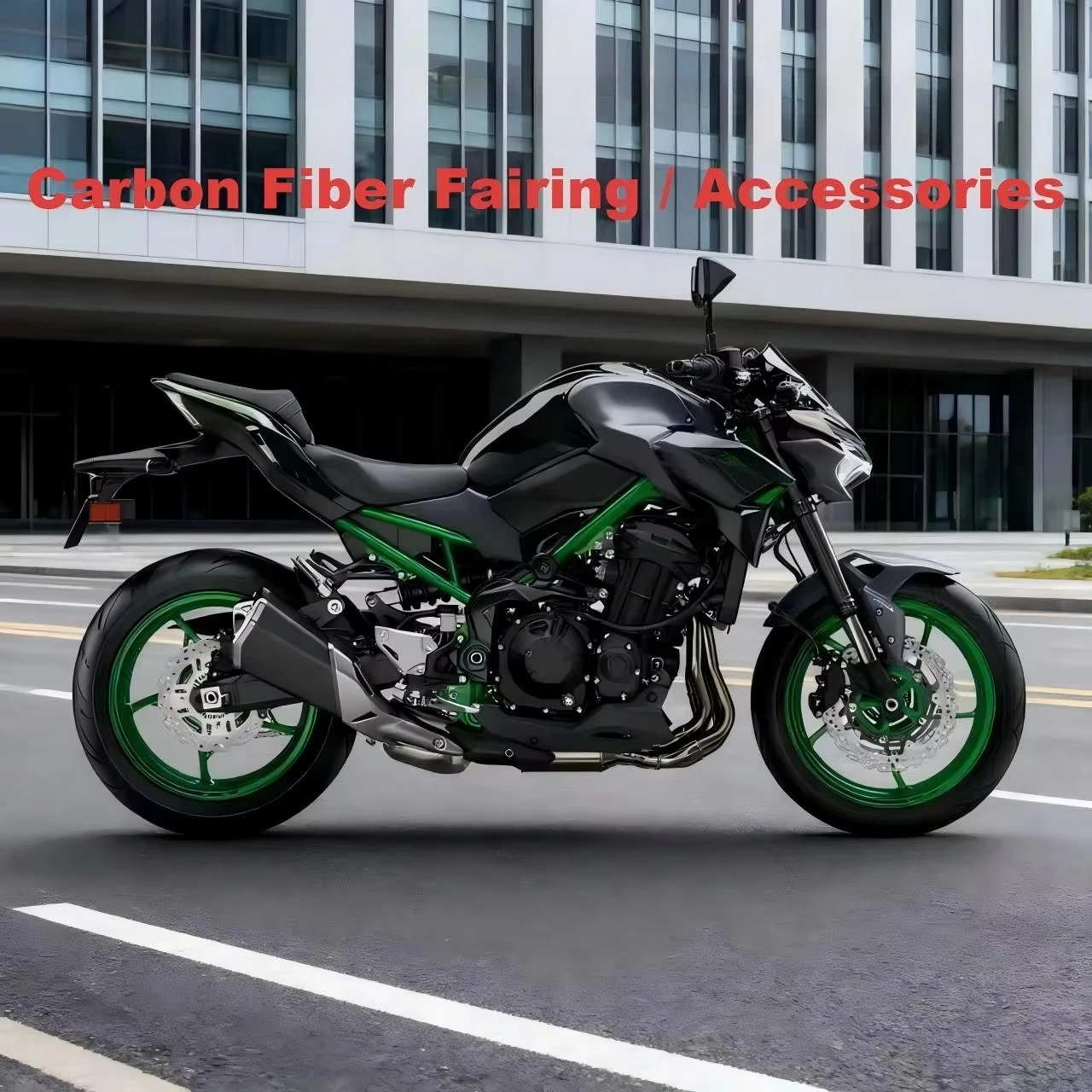 OEM 3K 100% Dry Carbon Fiber Motorcycle Rear Hump for Carbon Fiber Spot Goods or Wholesale