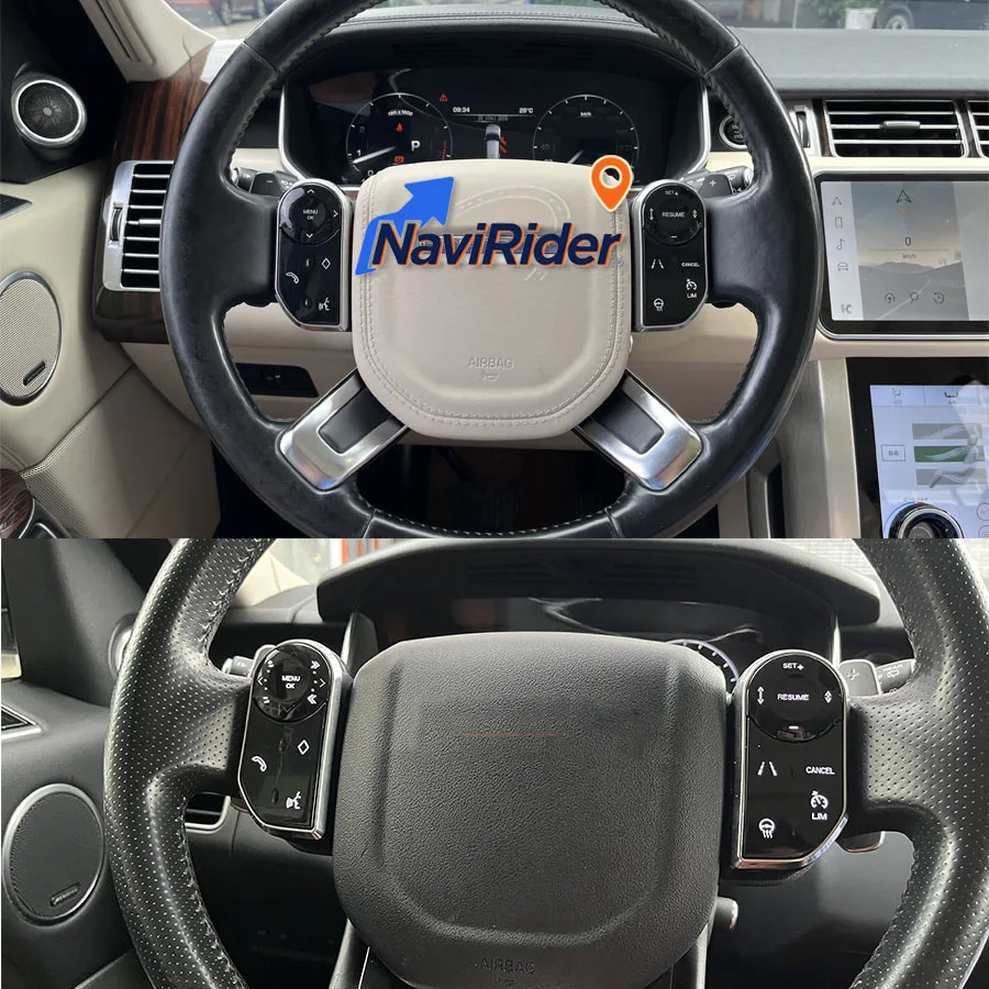 Custom Moulding By Original Manufacturer Car Steering Wheel Button For Land Rover Range Rover Sport L494 Vogue L405 2013-2017
