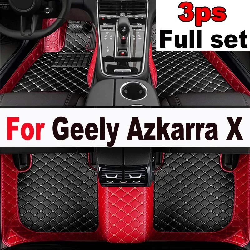 

Car Floor Mats For Geely Azkarra X 2022 Custom Auto Foot Pads Automobile Carpet Cover Interior Accessories