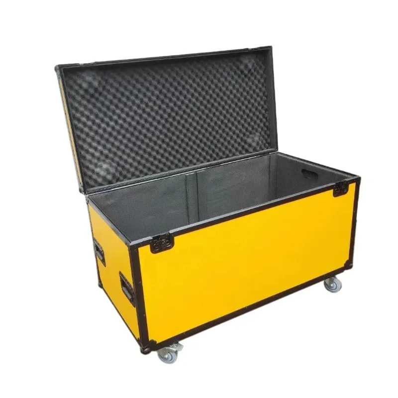 

Aluminum Case Euro Style Road Trunk Cable Trunk Flight Case