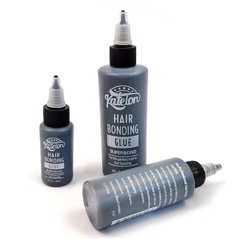 Pegamento de unión para cabello, herramienta de tupé, adhesivo líquido, pestañas postizas, Pegamento de peluca, extensión de cabello profesional,