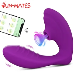 20 Modes Clitoris Sucker Vibrator Wearable G Spot Dildo Massager Remote Control Sex Toys for Women Couple Female Sexual Wellness