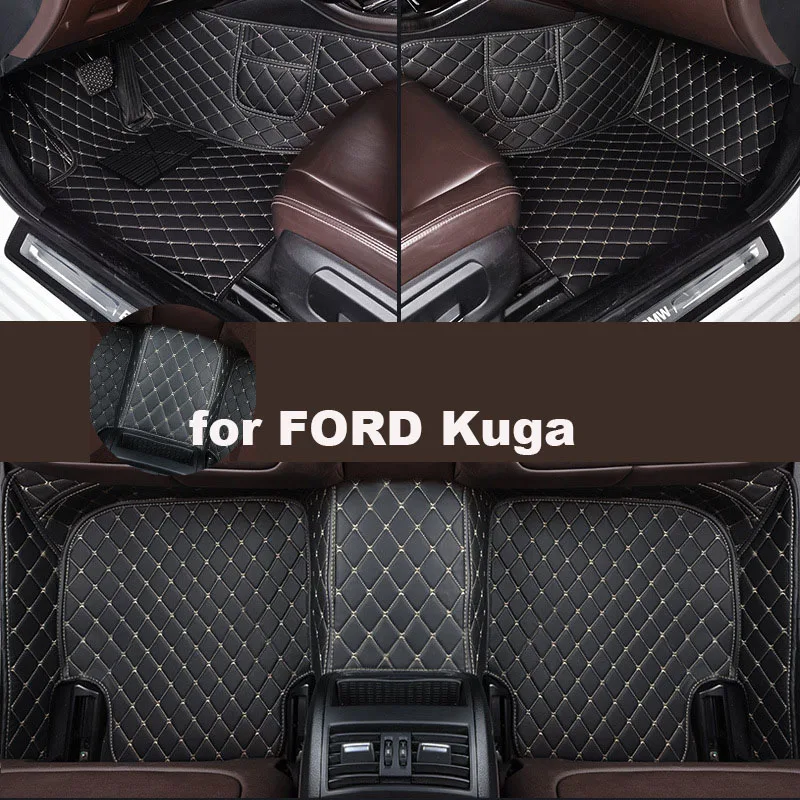 

Автомобильные коврики для FORD Kuga 2013-2018, обновленная версия, аксессуары для автомобиля