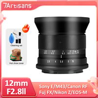 7artisans 12mm F2.8 II APS-C 100° Wide Angle Manual Lens for Sony E Nikon Z Canon R RF EOS M Leica Lumix L Olympus M43 Fuji X