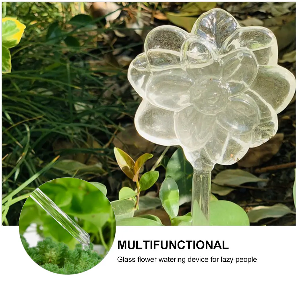 

1Pcs Glass Automatic Watering Device Self Watering Bulb with Gauze Filter for Indoor Outdoor Plants Irrigation Device