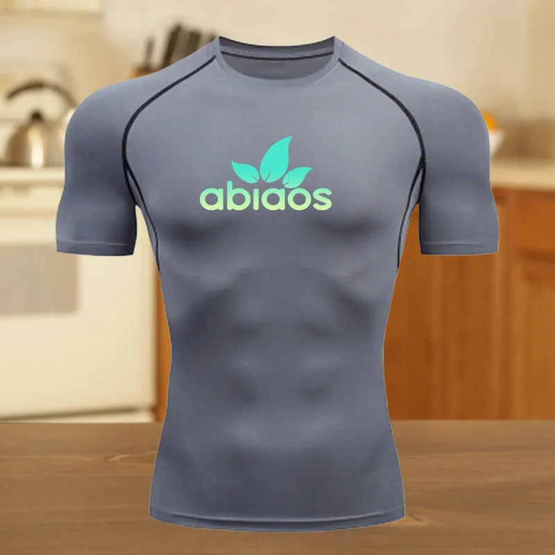 الملابس اللياقة البدنية ضغط تشغيل تي شيرت الرجال أتمنى بلايز الخفافيش الطباعة تي شيرت الرجال التجفيف السريع رياضة رياضية جيرسي المحملة ل #5