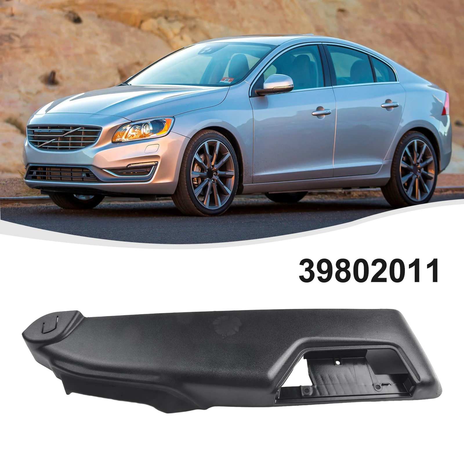 Front Left Seat Side Switch Panel Trim Covers 39802015# For Volvo S60 05-09 S80 04-06 V70 2005-07 XC70 2005-2007 XC90 2005-2014