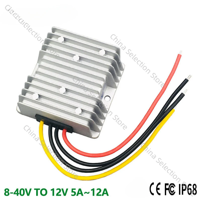 8-40V To 12V Automatic Step-up and Step-down Power Supply 12V24V To 12V Automotive Voltage Regulator DC-DC Conversion Module