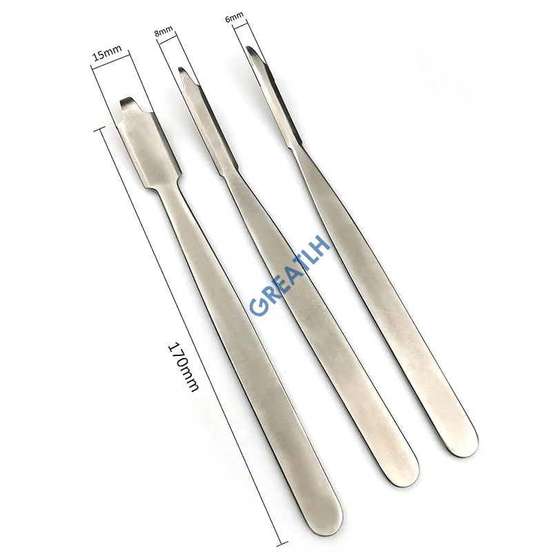 3pcs/set Hohmann Retractors Bone Retractor Orthopedic Instrument Stainless Steel pet