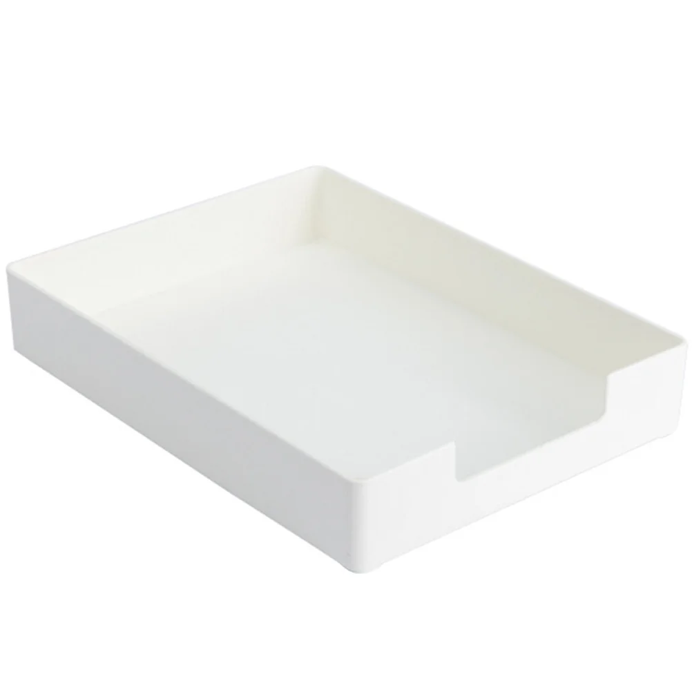 

Stackable File Organizer Desktop Storage Box Office Desk Tray For School Supplies Household File Organizer