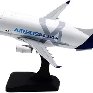 طائرة موديل كبير للتحصيل أو الهدية ، 42 سم ، إيرباص بيلوجا A300-600ST ، دييكاست ترانسبورت ، مقياس 1: 150 أعلى 8 مبيعات لطائرات بيلوغا - رقم 8