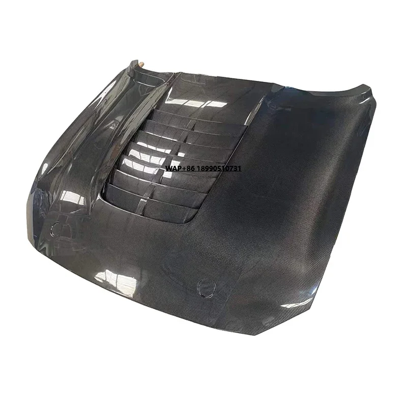 GT500 غطاء محرك السيارة من ألياف الكربون المزورة لـ Mustang GT500 2015-2017