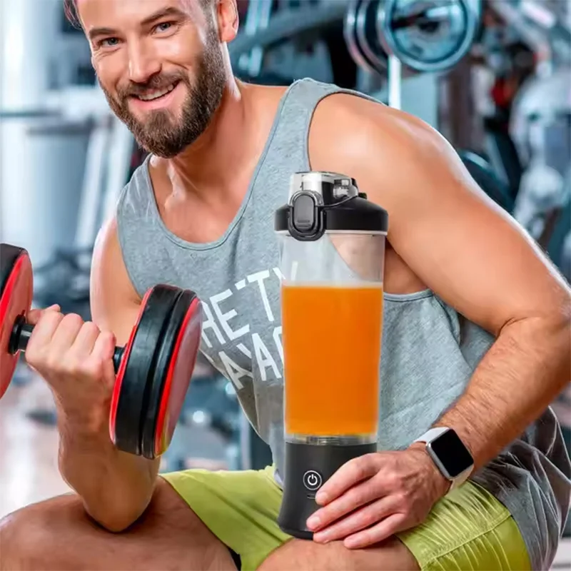 

Multi-functional electric juicer, blender, portable USB charging power supply, household ABS safety plastic casing