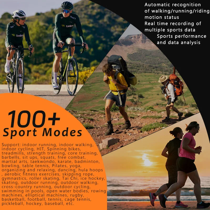 Reloj inteligente KAPULUN para hombres y mujeres, AMOLED de 1,43 pulgadas, pide/reparar llamadas, monitor de salud, resistente al agua 3ATM, seguimiento del sueño y actividad