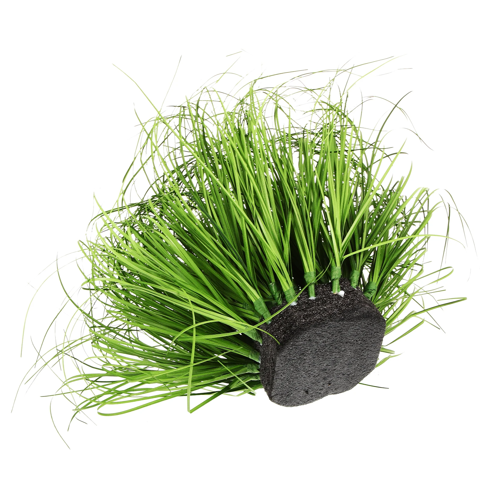 

Artificial Cattail Grass Tuft 20cmx25cm Lightweight Plastic Foam Suitable Sand Table Micro Landscape