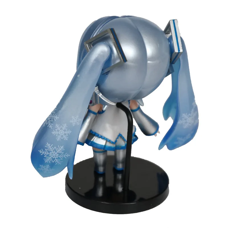 Anime Neue Hatsune Miku Mini Figur Zubehör Kawaii Rosa und Grün Hatsune Hause Desktop Dekoration Erwachsene Spielzeug Ornamente