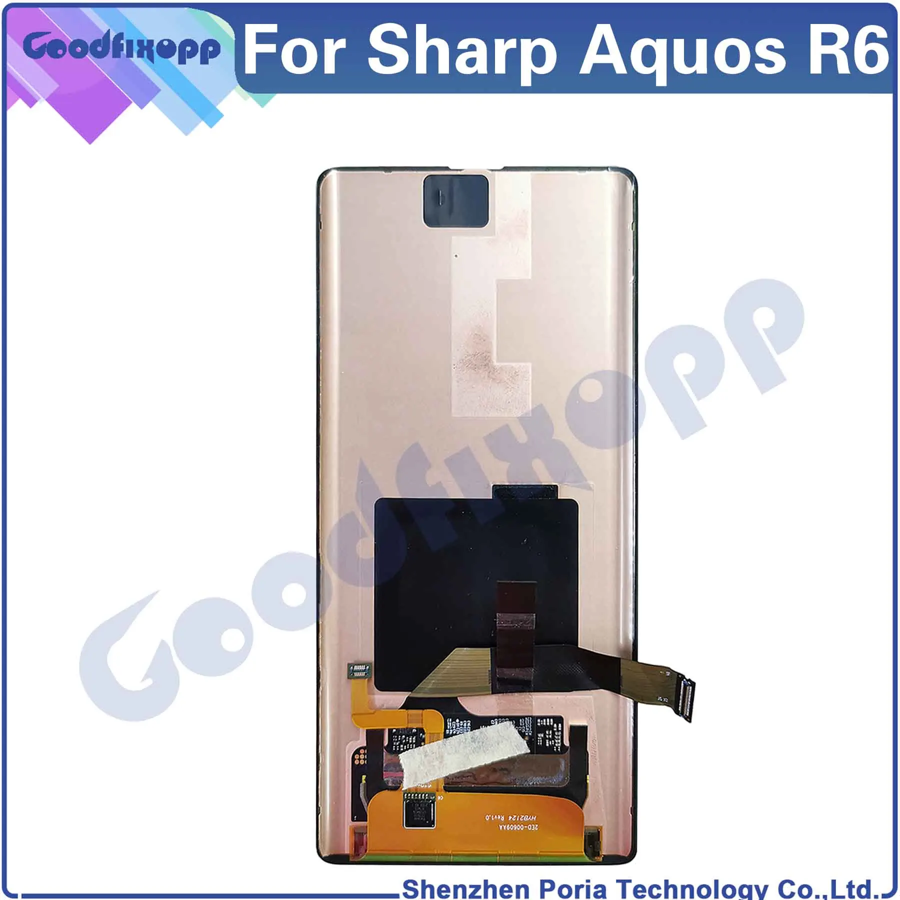 Imagem -03 - Lcd Display Touch Screen Digitizer Assembly Peças de Reparo Substituição Apto para Sharp Aquos r6