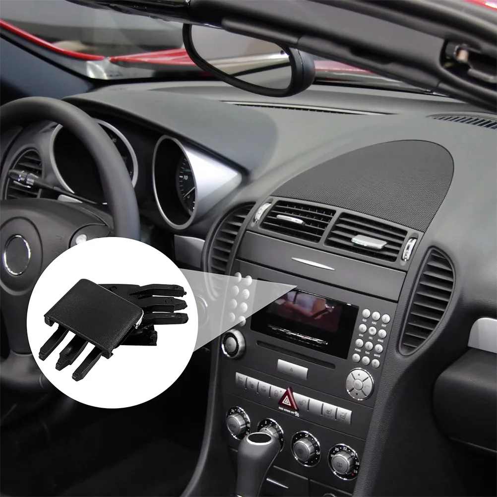 

4Pcs Car Air Vent Control Lever Durable Installation Airflow Adjustment Dashboard Vent Clips Outlet Repair Clip