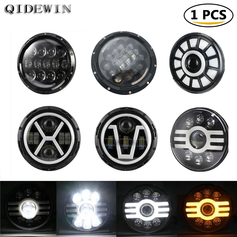 

7 inch LED Spotlight Work Light Off-road Truck SUV Modification Lamp Headlights Fog Lights for Jeep Grand Cherokee Wk2 2pcs 110W