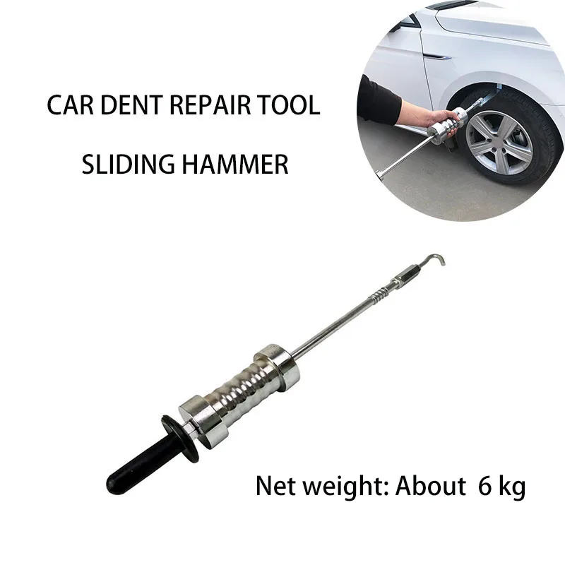 Car Dent Repair Sliding Hammer Super Heavy Slide Hammer Paint Free Dent Repairs Hook Puller Car Body Repair Removal Tool