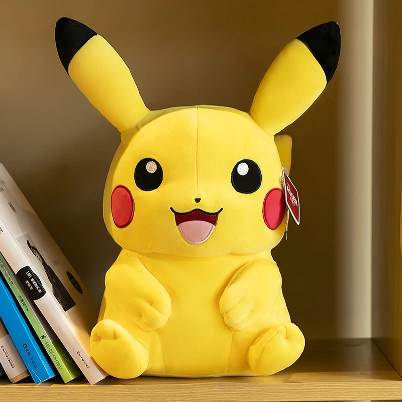

Adorable Big Size Pokemon Pikachu Stuffed Toys Pikachu Plush Dolls Pikachu Peluche Pillow Xmas Gift For Kids Friends Boys