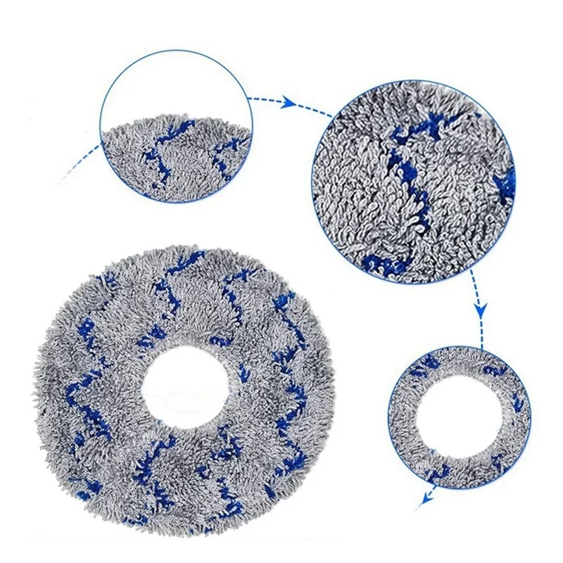 N92R ممسحة منصات ل Ecovacs Deebot T30 Pro Omni T10 T20 Omni T30s كومبو X1 X2 أومني جهاز آلي لتنظيف الأتربة اكسسوارات ممسحة القماش #5