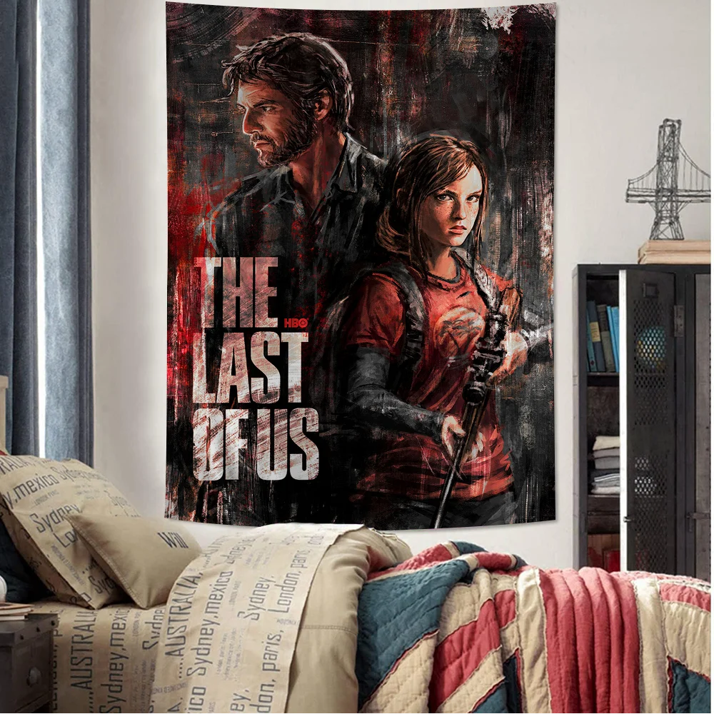 

The L-Last Of U-Us Tapestry Art Printing Art Science Fiction Room Home Decor Wall Art Decor