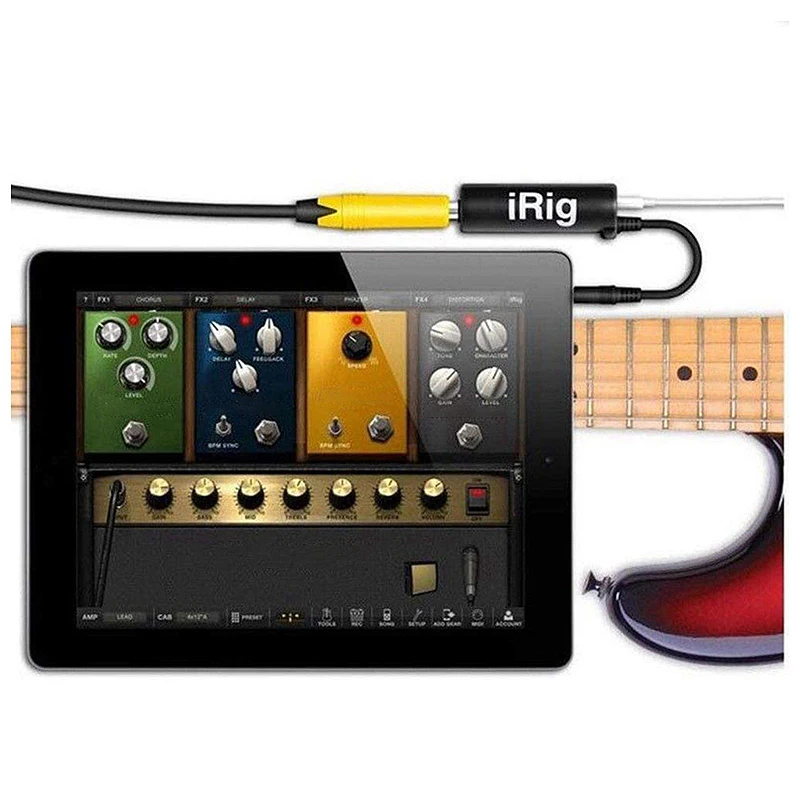 10PCS Irig Guitar Effects Replace Guitars Effects With Phone Guitar Interface Converter